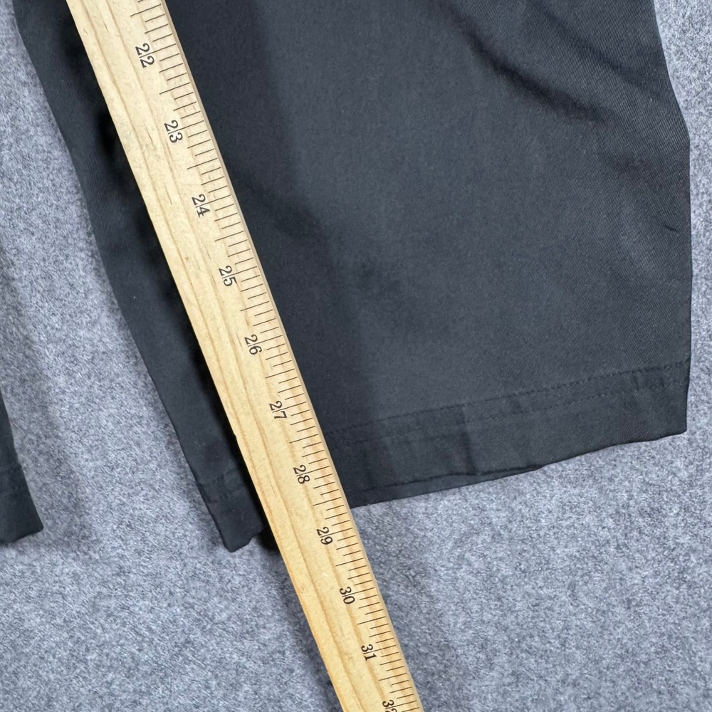 Nike Golf Tour Performance Dri-FIT Pants Mens 34x30 Black Flat Front Chino - Picture 8 of 9